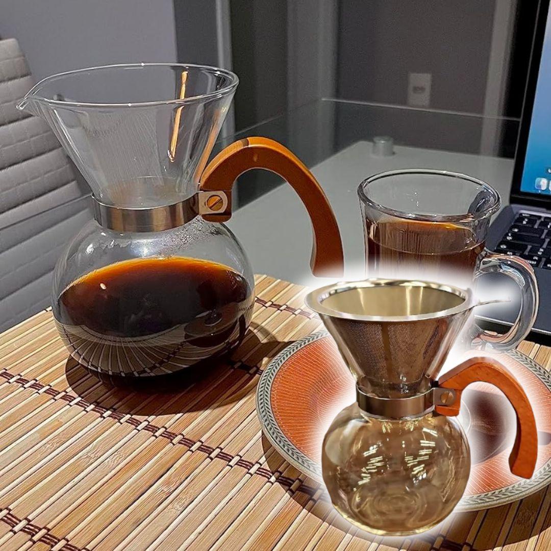 Mimo Style Passador de Café Vidro Borossilicato 16cm na Amazon