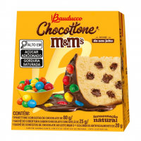 Mini Chocottone® Bauducco M&M'S 80G na Amazon