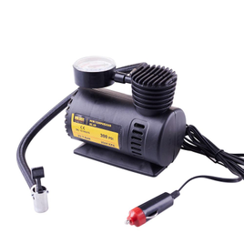 Mini Compressor com Manômetro 12V Bolder na Casa e Vídeo