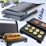 MINI GRILL OSTER 2 em 1, 1000W, 110V, OGRL230 na Amazon