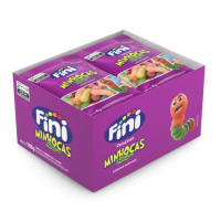 Mini Minhocas Azedinhas Com 12x15g Cada - Fini na Amazon