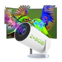 Mini Projetor Portátil Com Sistema Androi 13 5G Wifi 6 BT 5.0, Projetor 4K 1080P Full HD Suporte 8000 Lumens na Amazon