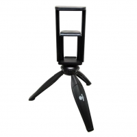 Mini Tripé Com 2 Adaptadores Para Smartphone, Greika WT-04, Preto na Amazon