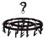 Mini-Varal Mor – Oval 24 Prendedores Preto na Amazon