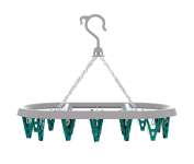 Mini Varal Oval com 24 Prendedores – Flash Limp na Amazon