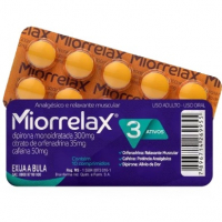 Miorrelax 300mg + 35mg + 50mg 10 Comprimidos na Pague Menos