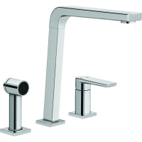 Misturador Monocomando Cozinha De Mesa Bistro Com Ducha Manual, Docol, 00647306, Cromado na Amazon