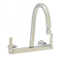 Misturador Para Cozinha De Parede Bica Alta 1/2" E 3/4" Quad, Docol, 00709206, Cromado na Amazon
