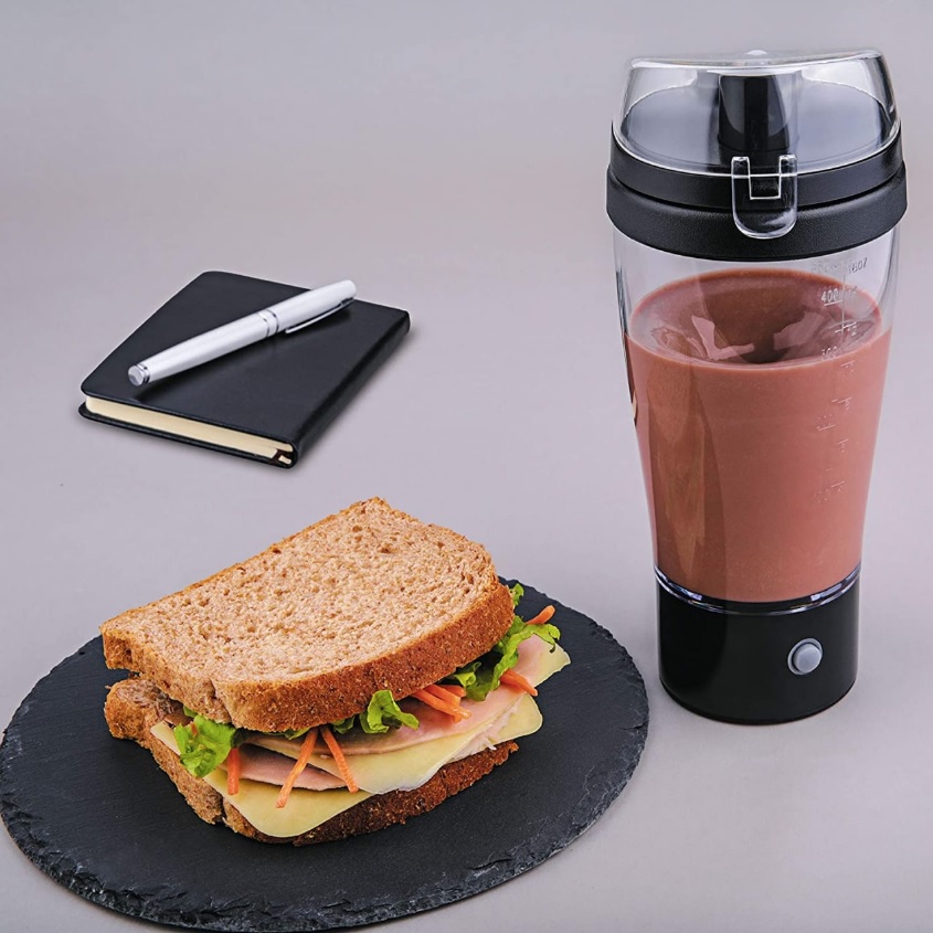 Mixer Shake à Pilha com Copo,MIX6552-PT, Euro Home na Amazon