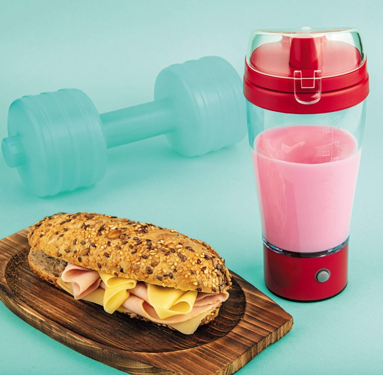 Mixer Shake à Pilha com Copo,MIX6552-VM, Euro Home na Amazon