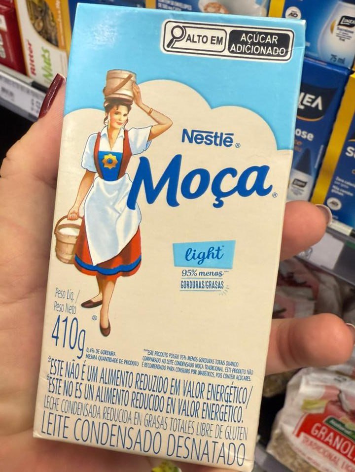 Moça Leite Condensado Light 410G na Amazon