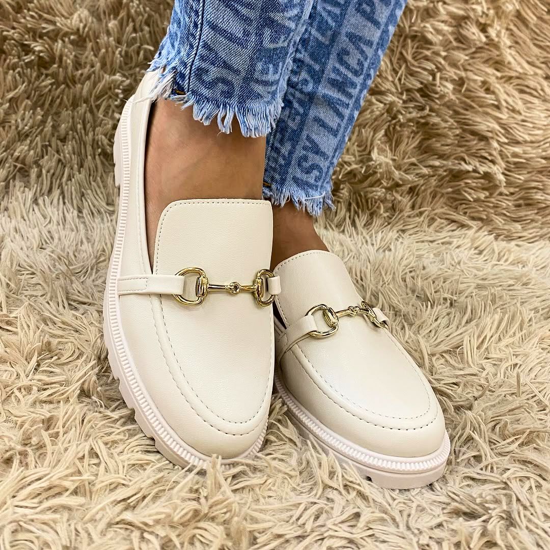 Mocassim Beira Rio Bridão Off-White na Dafiti