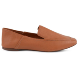 Mocassim Quadrado Basic Couro Mascavo na Mr. Cat