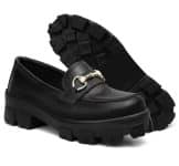Mocassim Tratorado Feminino Fivela Conforto Moderno – Valentina Kister na Magazine Luiza
