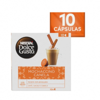 Mochaccino Canela 10 Cápsulas na Dolce Gusto