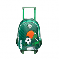 Mochila Com Rodas Palmeiras Escolar Mascote 16 Verde na FutFanatics