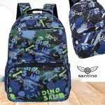 Mochila Juvenil Casual, Escolar, Passeio, Viagem Fresno Poliéster Santino na Amazon