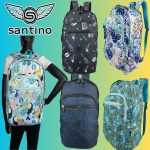 Mochila Juvenil Casual, Escolar, Passeio, Viagem Tulsa Poliéster Santino na Amazon