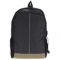 Mochila Preta Com Entrada Usb E Cabo 50 Cm na Posthaus