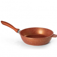MODA DO CHEF Frigideira Antiaderente Premium 28cm Laranja Graniflon na Amazon