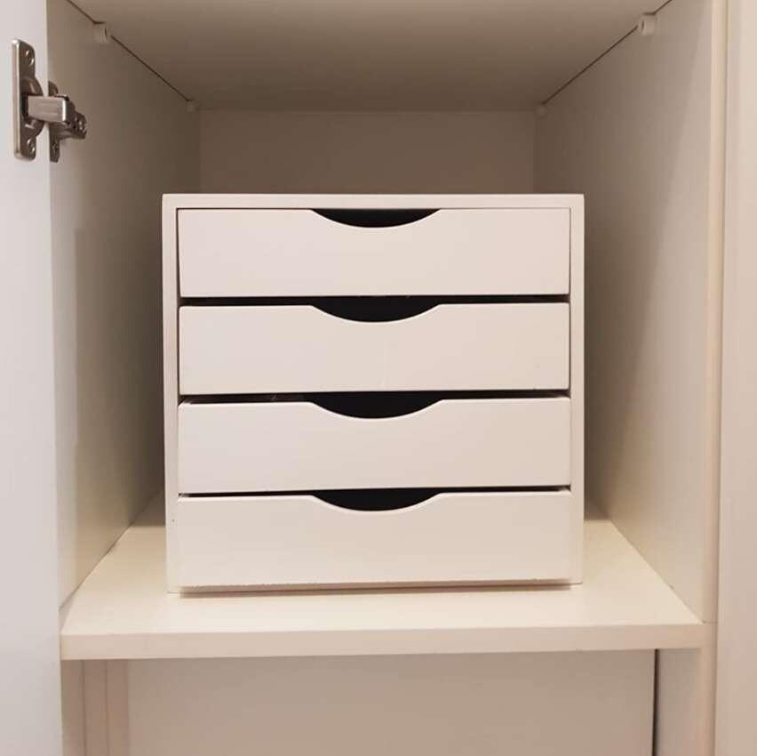 Módulo Easy Box 4 Gavetas, Mdf Branco – Souza & Cia (Ref: 3336) na Amazon