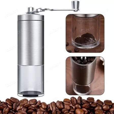 Moedor de Café Manual em Inox e Cerâmica Portátil Moe Grãos na Amazon