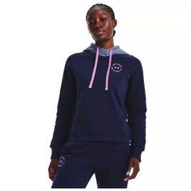Moletom de Treino Under Armour Rival Fleece CB Hoodie - Feminino Tam P na Decathlon