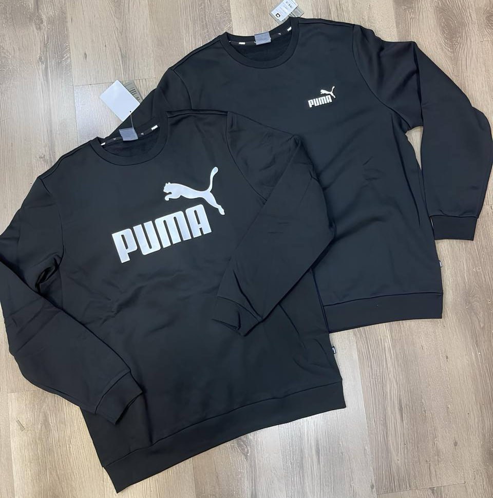 Moletom Essentials Big Logo Fleece Masculino na Puma