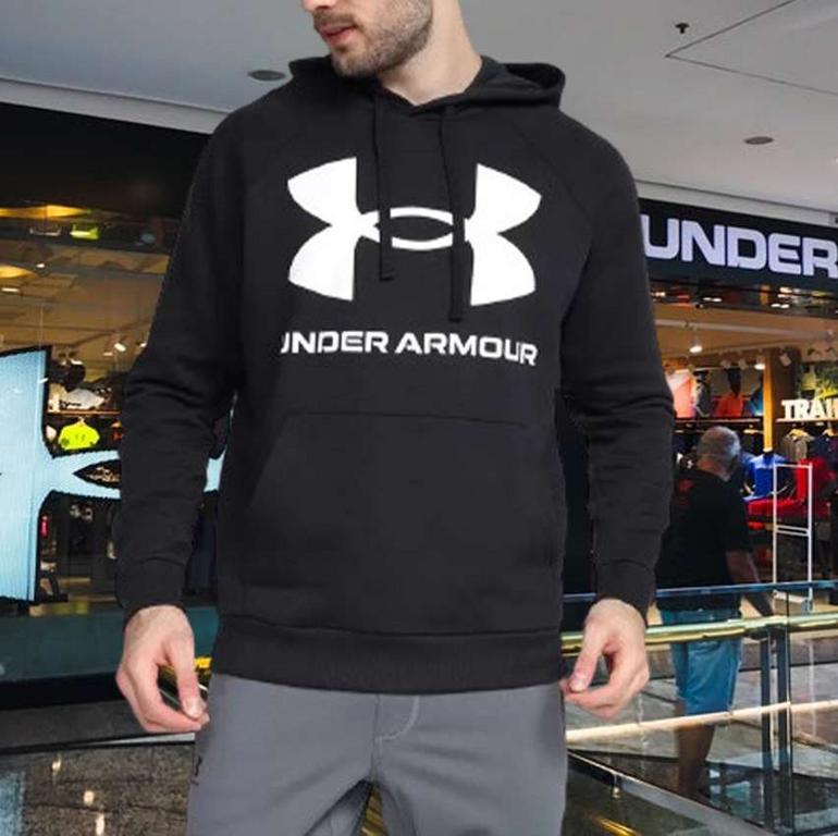 Moletom Under Armour Rival Big Logo Masculino na Magazine Luiza