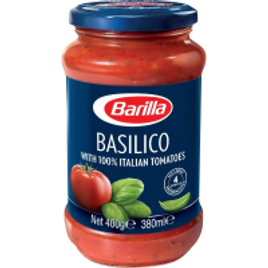 Molho de Tomate Barilla Basilico Manjericão - 400g na Amazon