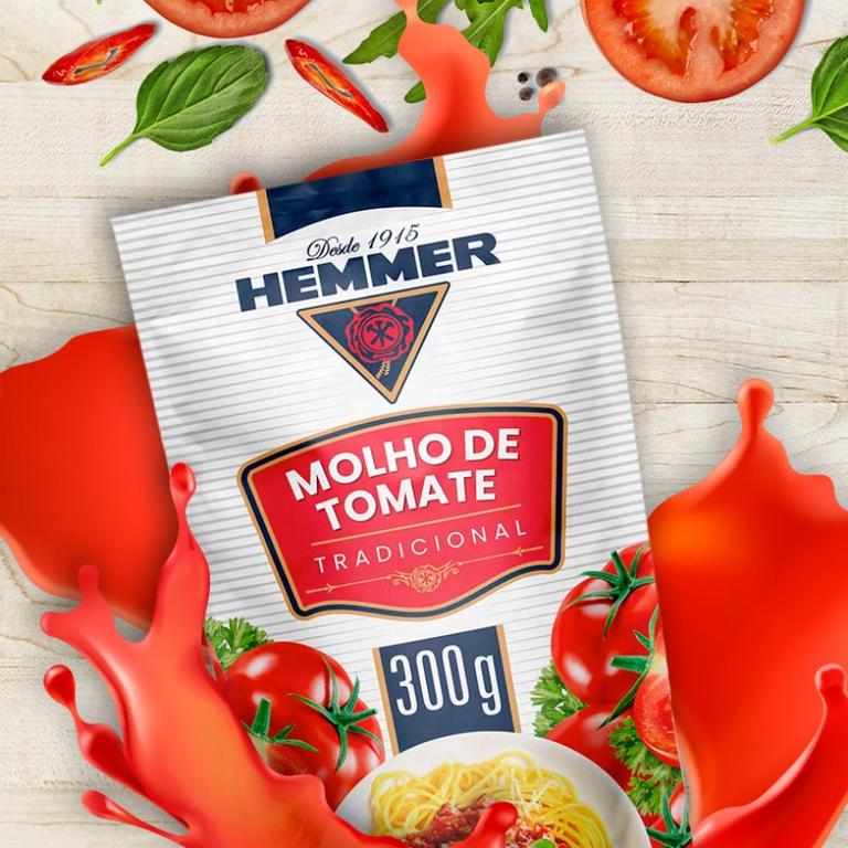 Molho de Tomate Hemmer Tradicional 300g na Amazon