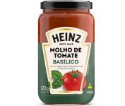 Molho de Tomate Rústico Basílico em vidro, 320G – Heinz na Amazon