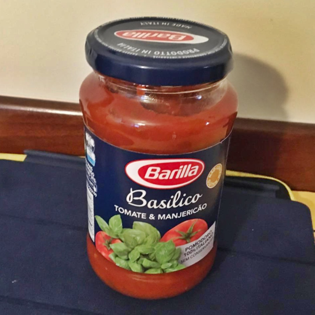 Molho Tomate e Manjericão Barilla 400g na Amazon