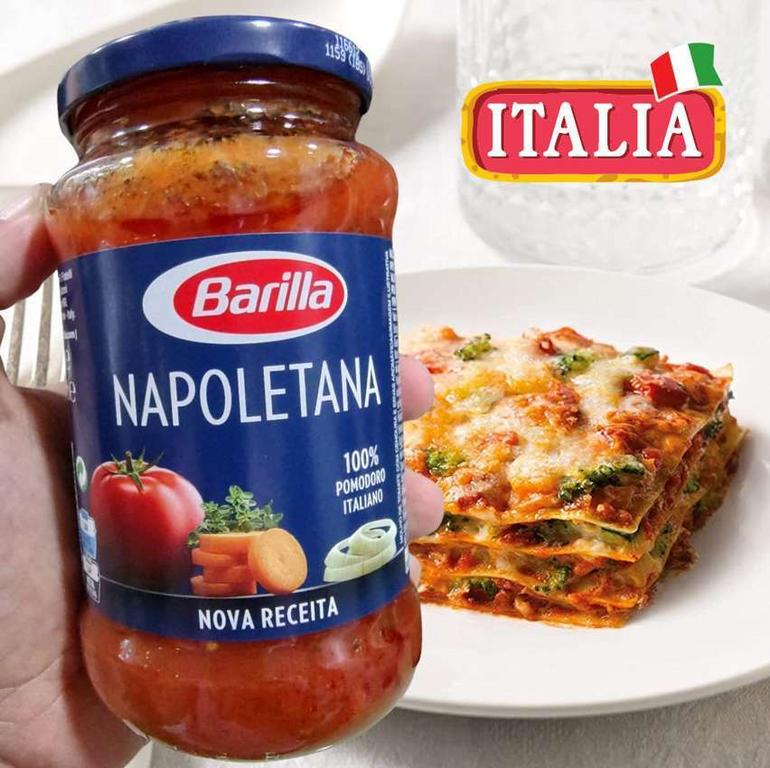 Molho Tomate Napoletana Barilla 400g na Amazon