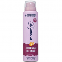 Monange Desodorante Aerossol Hidratação Intensiva 150Ml (90G) na Amazon