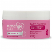 Monange Hidratante Facial Hidra Antissinais 80g na Amazon