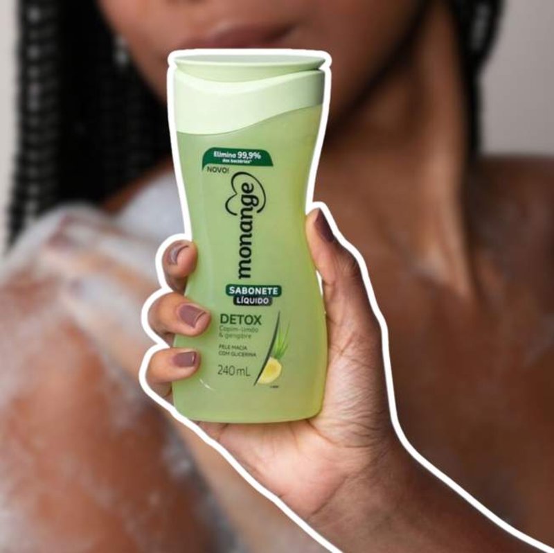 Monange Sabonete Líquido Detox 240Ml na Amazon