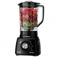 MONDIAL Liquidificador Turbo Power, Preto, 550W, 110V - L-99 FB na Amazon