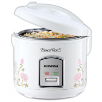 MONDIAL Panela De Arroz Bianca Rice 5, Branco, 400W, 220V - NPE-05-5X na Amazon