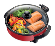 MONDIAL Panela Elétrica Redonda, Vermelho, 1200W, 110V – PE-28 na Amazon