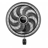 MONDIAL Ventilador De Parede 40cm Super Turbo 8 Pás, Preto/Prata, 140W, 110V - VTX-40P-8P na Amazon