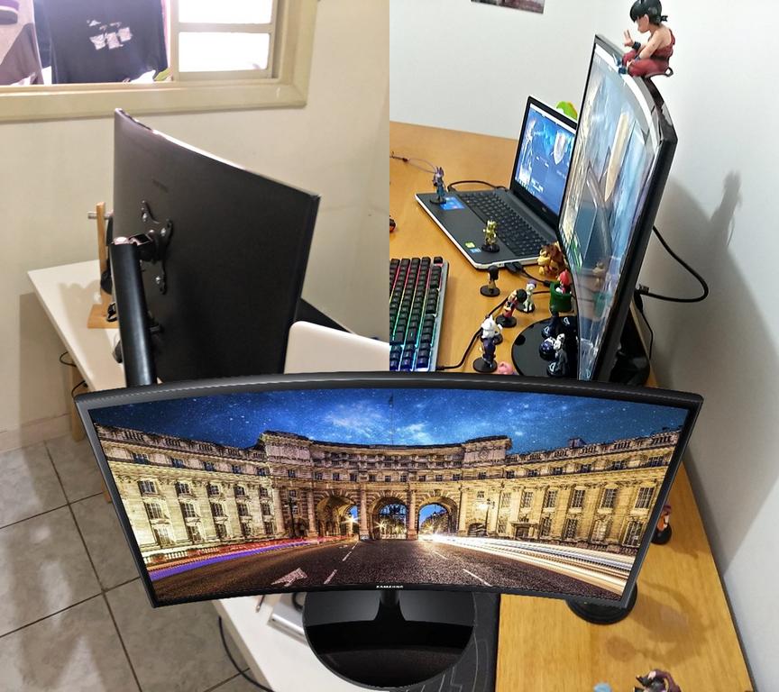 Monitor 27″ Led Samsung – Full Hd – Hdmi – Curvo – Super Slim – Lc27F390Fhlmzd, Samsung, LC27F390FHLMZD, LED, 27 na Amazon