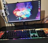 Monitor AOC 21.5″ VGA e HDMI e painel VA, preta, pequeno, 22B1HM5 na Amazon
