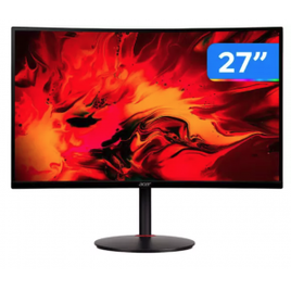 Monitor Gamer Acer 27” LED Curvo - Full HD 240Hz 1ms - XZ270 na Acer