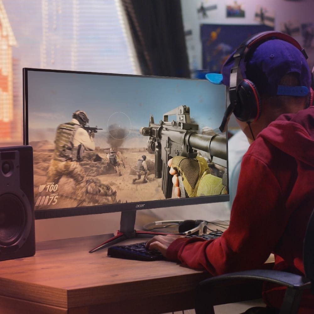 Monitor Gamer Acer Nitro QG241Y 23,8” Full HD – 1ms HDMI FreeSync na Magazine Luiza