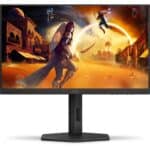 Monitor Gamer AOC 24″ 180Hz 0,5ms IPS Ajuste de Altura 24G4/P na Amazon