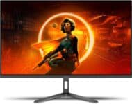 Monitor Gamer AOC 24″, Full HD, 180Hz, 1ms, IPS, DisplayPort e HDMI, FreeSync, HDR, Preto – 24G30E na KaBuM!