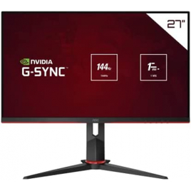 Monitor Gamer AOC Hero 27" 144Hz IPS 1ms G-Sync Compatible 27G2 Preto Grande na Amazon