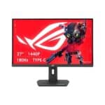 Monitor Gamer ASUS ROG Strix 27", QHD, 180Hz, 1ms, IPS, DisplayPort, HDMI e USB-C, G-Sync e FreeSync, HDR, Altura Ajustável - XG27ACS na KaBuM!