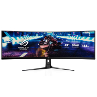 Monitor Gamer Asus ROG Swift 49' LED, Ultra Wide, 144 Hz, DFHD, FreeSync, Som - XG49VQ na KaBuM!